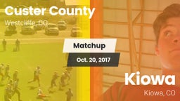 Matchup: Custer County High vs. Kiowa  2017