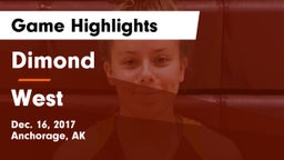 Dimond  vs West  Game Highlights - Dec. 16, 2017