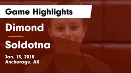 Dimond  vs Soldotna  Game Highlights - Jan. 13, 2018