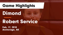 Dimond  vs Robert Service  Game Highlights - Feb. 17, 2018