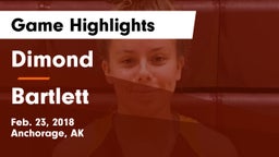 Dimond  vs Bartlett  Game Highlights - Feb. 23, 2018