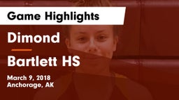 Dimond  vs Bartlett HS Game Highlights - March 9, 2018