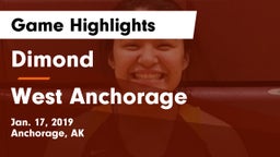 Dimond  vs West Anchorage  Game Highlights - Jan. 17, 2019