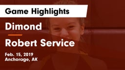 Dimond  vs Robert Service  Game Highlights - Feb. 15, 2019