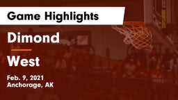 Dimond  vs West Game Highlights - Feb. 9, 2021