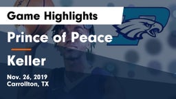 Prince of Peace  vs Keller  Game Highlights - Nov. 26, 2019