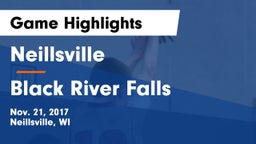 Neillsville  vs Black River Falls  Game Highlights - Nov. 21, 2017