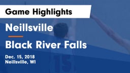 Neillsville  vs Black River Falls  Game Highlights - Dec. 15, 2018