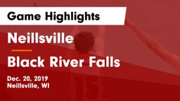 Neillsville  vs Black River Falls  Game Highlights - Dec. 20, 2019
