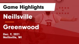 Neillsville  vs Greenwood  Game Highlights - Dec. 9, 2021