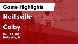 Neillsville  vs Colby  Game Highlights - Dec. 20, 2021