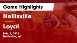 Neillsville  vs Loyal  Game Highlights - Feb. 4, 2022