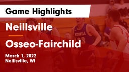 Neillsville  vs Osseo-Fairchild  Game Highlights - March 1, 2022