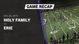 Recap: Holy Family  vs. Erie  2015