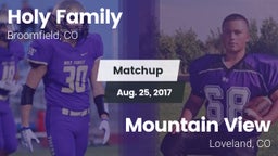 Matchup: Holy Family High vs. Mountain View  2017