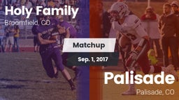 Matchup: Holy Family High vs. Palisade  2017