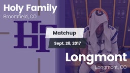 Matchup: Holy Family High vs. Longmont  2017