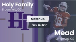 Matchup: Holy Family High vs. Mead  2017
