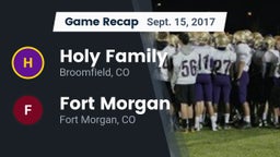 Recap: Holy Family  vs. Fort Morgan  2017