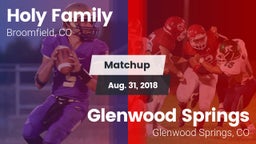 Matchup: Holy Family High vs. Glenwood Springs  2018