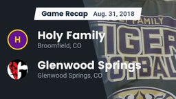 Recap: Holy Family  vs. Glenwood Springs  2018