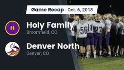 Recap: Holy Family  vs. Denver North  2018