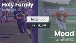 Matchup: Holy Family High vs. Mead  2018