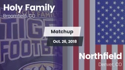 Matchup: Holy Family High vs. Northfield  2018