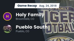 Recap: Holy Family  vs. Pueblo South  2018