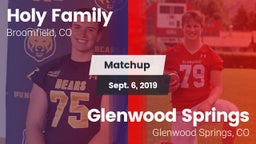 Matchup: Holy Family High vs. Glenwood Springs  2019
