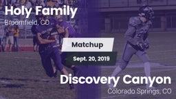 Matchup: Holy Family High vs. Discovery Canyon  2019