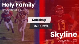 Matchup: Holy Family High vs. Skyline  2019