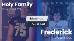 Matchup: Holy Family High vs. Frederick  2019