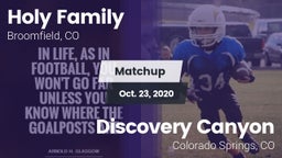 Matchup: Holy Family High vs. Discovery Canyon  2020