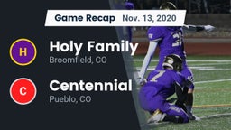 Recap: Holy Family  vs. Centennial  2020