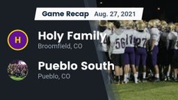 Recap: Holy Family  vs. Pueblo South  2021