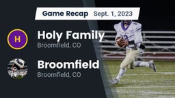 Recap: Holy Family  vs. Broomfield  2023
