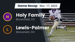 Recap: Holy Family  vs. Lewis-Palmer  2023