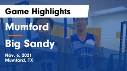 Mumford  vs Big Sandy  Game Highlights - Nov. 6, 2021