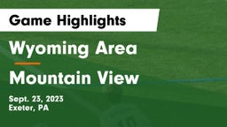 Wyoming Area  vs Mountain View   Game Highlights - Sept. 23, 2023