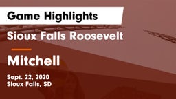 Sioux Falls Roosevelt  vs Mitchell  Game Highlights - Sept. 22, 2020