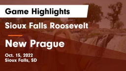 Sioux Falls Roosevelt  vs New Prague  Game Highlights - Oct. 15, 2022