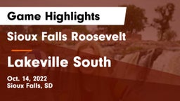 Sioux Falls Roosevelt  vs Lakeville South  Game Highlights - Oct. 14, 2022