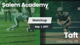 Matchup: Salem Academy High vs. Taft  2017