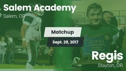 Matchup: Salem Academy High vs. Regis  2017