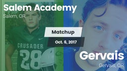 Matchup: Salem Academy High vs. Gervais  2017
