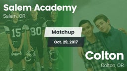 Matchup: Salem Academy High vs. Colton  2017