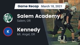 Recap: Salem Academy  vs. Kennedy  2021