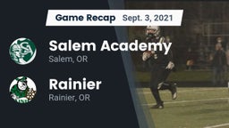 Recap: Salem Academy  vs. Rainier  2021