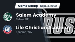 Recap: Salem Academy  vs. Life Christian Academy  2022